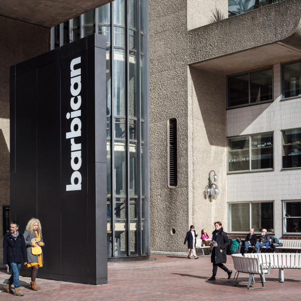 Barbican giant monolith