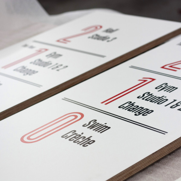 The Castle Centre panel signs